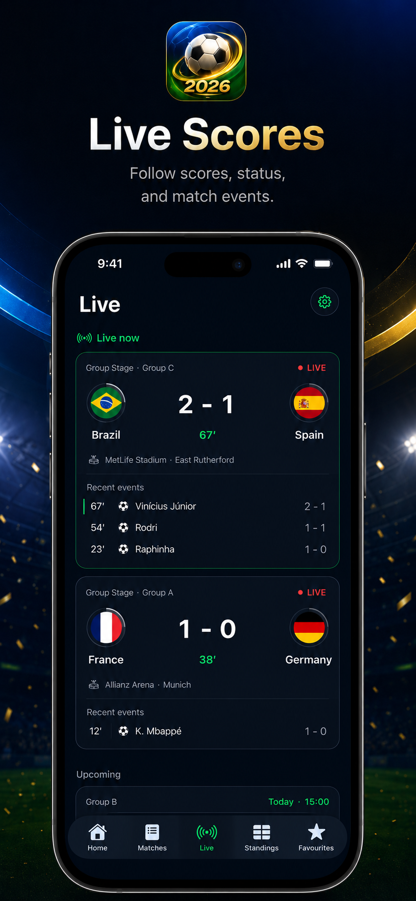 FootBall Cup Live 2026 screenshot 3
