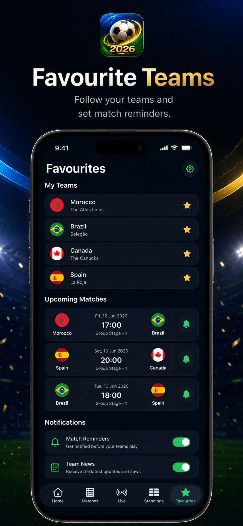 FootBall Cup Live 2026 screenshot 5